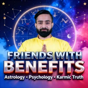 “Sneaky Link exposed concept showing a man looking at secret chat messages on his phone with zodiac astrology wheel in background representing Gen-Z hidden relationships, psychology of secret dating, and astrology insights into modern sneaky link culture.”