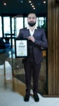 Dr Gaurav Saxena holding Bharat Book of World Records 2025 certificate Bharat Excellence Award India