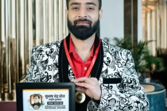 Gaurav Saxena Subhash Chandra Bose National Award 2025