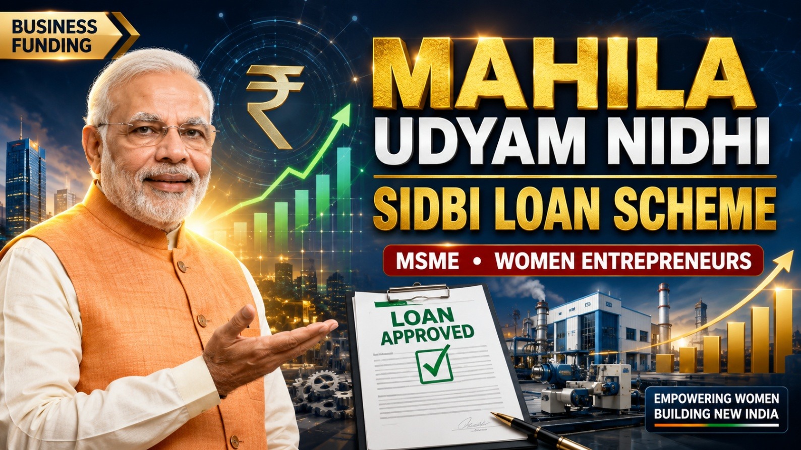 Mahila Udyam Nidhi योजना क्या है – SIDBI