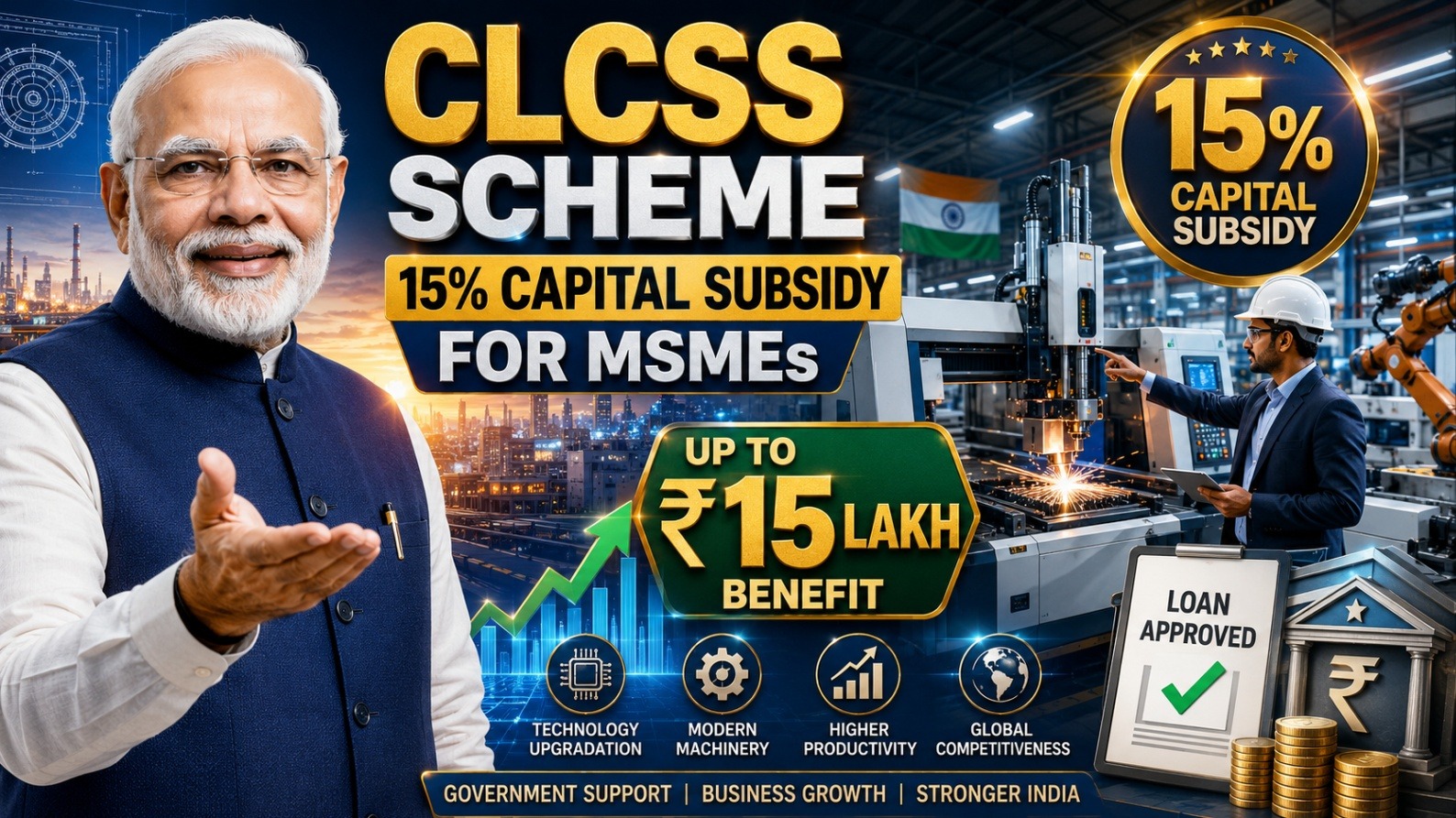 CLCSS योजना क्या है: MSME के लिए सरकारी सब्सिडी योजना
