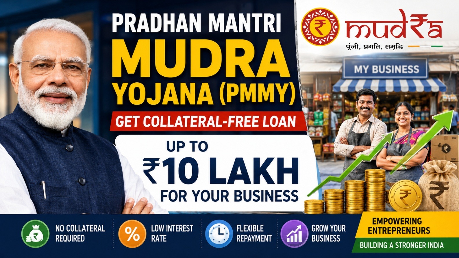 Pradhan Mantri Mudra Yojana PMMY