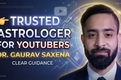 Astro Dr. Gaurav Saxena Trusted Astrologer for YouTubers in India