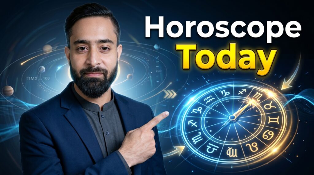 Horoscope today with zodiac wheel daily astrology prediction planetary alignment and real time horoscope insights