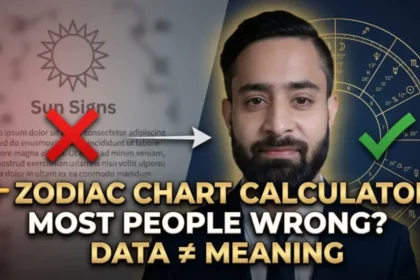 Zodiac chart calculator vs sun sign myth showing full birth chart data accuracy and why astrology needs deeper interpretation