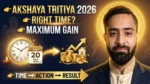 Akshaya Tritiya 2026 date and muhurat showing right time for gold buying, wealth growth and prosperity with Dr. Gaurav Saxsena