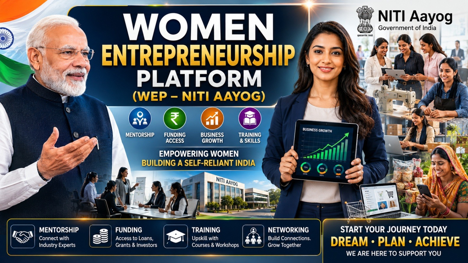 Women Entrepreneurship Platform (WEP – NITI Aayog)