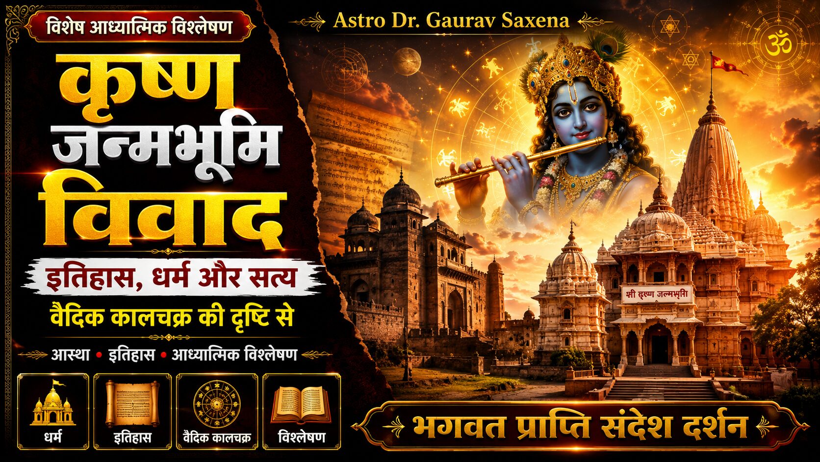 कृष्ण जन्मभूमि विवाद और वैदिक कालचक्र