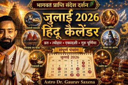 जुलाई 2026 हिंदू कैलेंडर