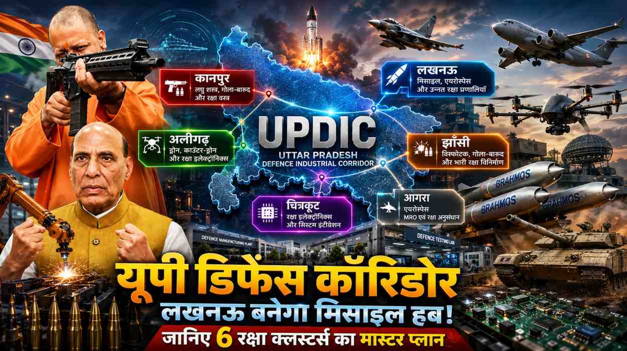 यूपी डिफेंस इंडस्ट्रियल कॉरिडोर