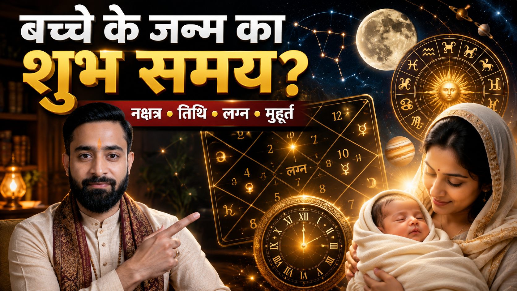 बच्चे के जन्म का शुभ समय