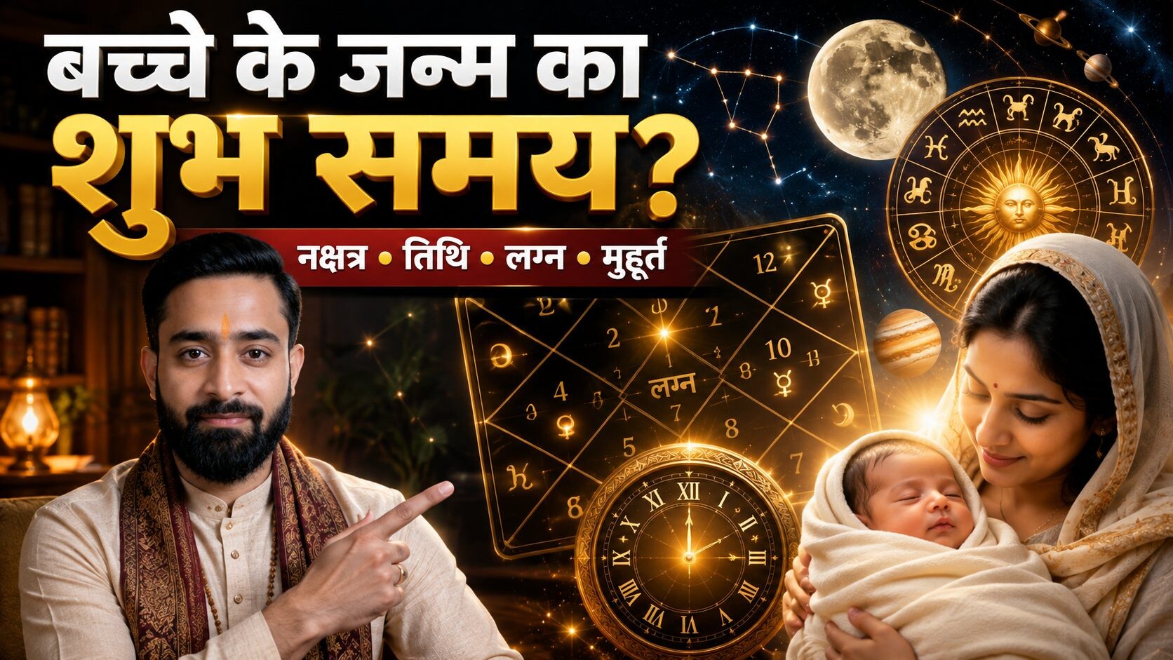 बच्चे के जन्म का शुभ समय